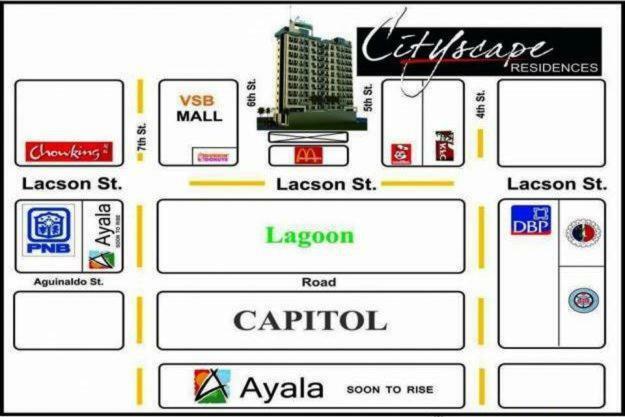 Cityscape Residences Unit 510 Bacolod Buitenkant foto